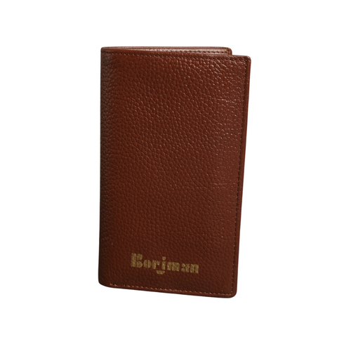 BROWN MILD LEATHER WALLET