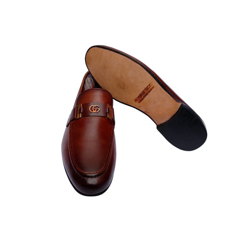 TWOTONE BUCKLE SHOES